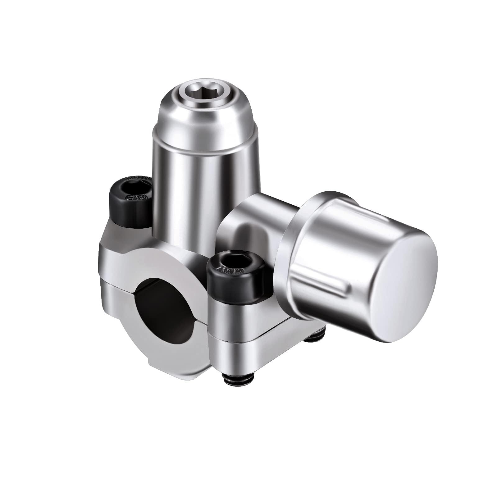 4 Sets Piercing Valve Kits for Refrigerators, Fits 1/4, 5/16, 3/8 Inch Pipes