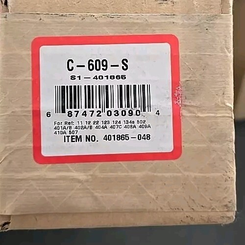 York S1-401865 FILTER-DRIER,LIQUID 1-1/8 ODF,106 SQ IN