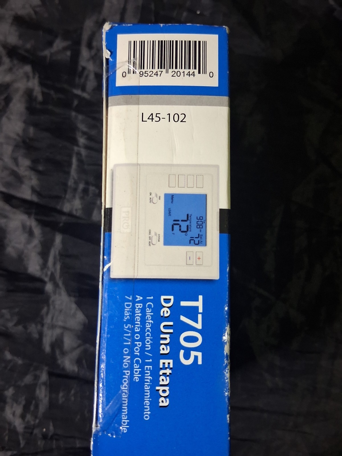 PRO1 T705 1 Heat/1 Cool Programmable Thermostat 7-Day/5-1-1 Digital C-Wire