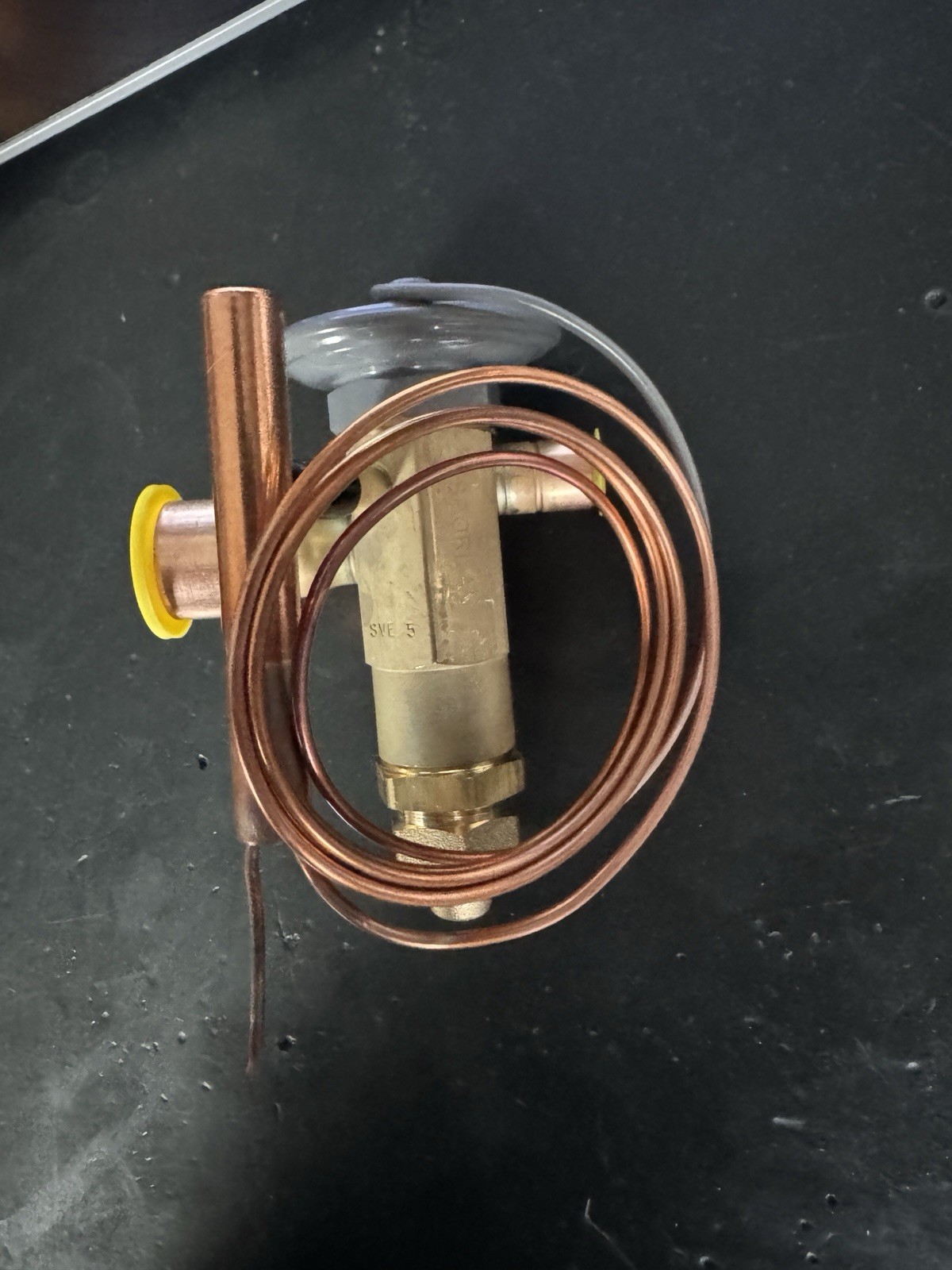 Sporlan SVE-5-CP100 Thermostatic Expansion Valve w/ 60 in Capillary Tube