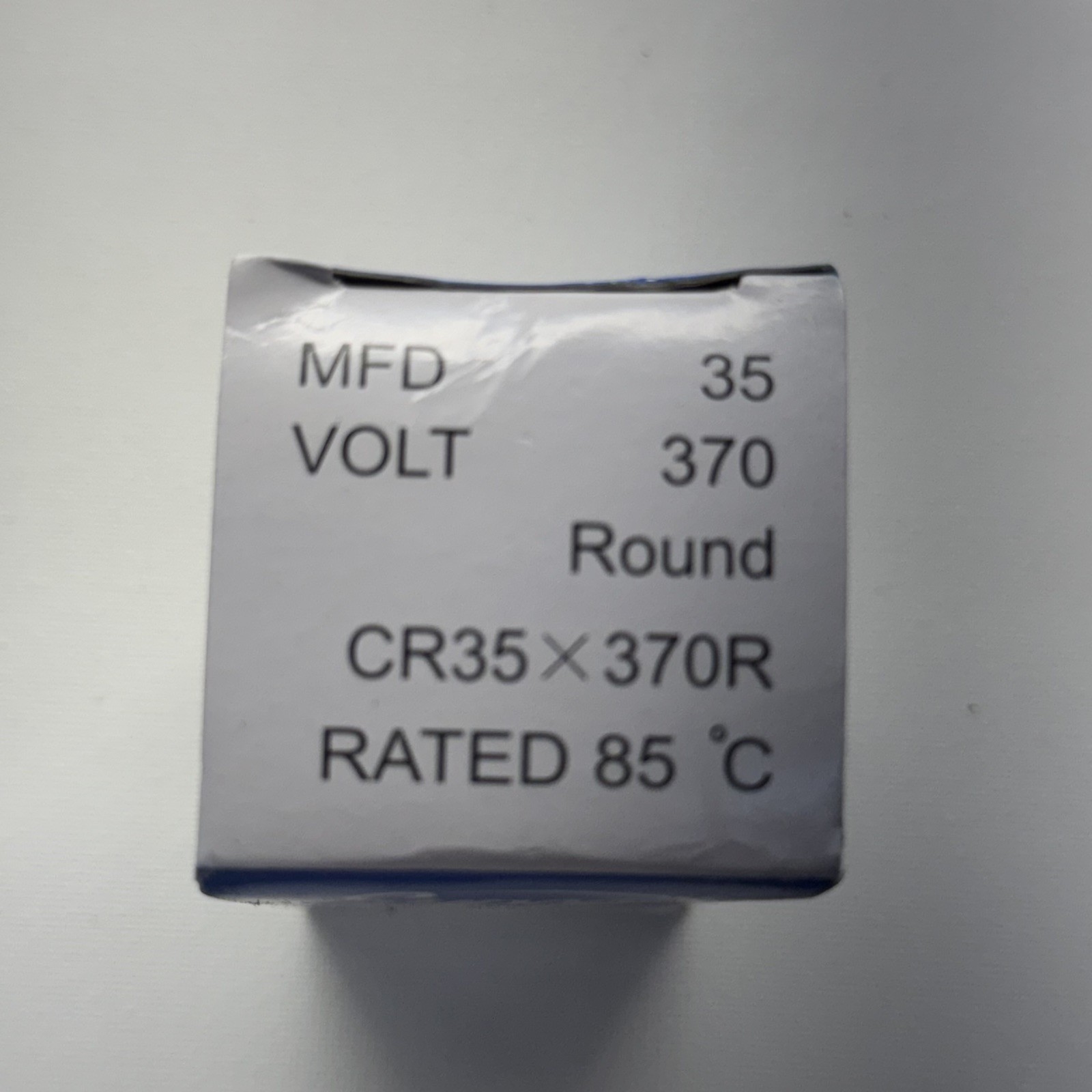 Supco 35+5 MFD 440V, CD35+5X440R ROUND DUAL RUN CAPACITOR AC/Heat Pump