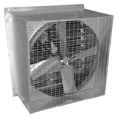 Dayton 44Yu09 Exhaust Fan, Slantwall, 36In, Belt Drive