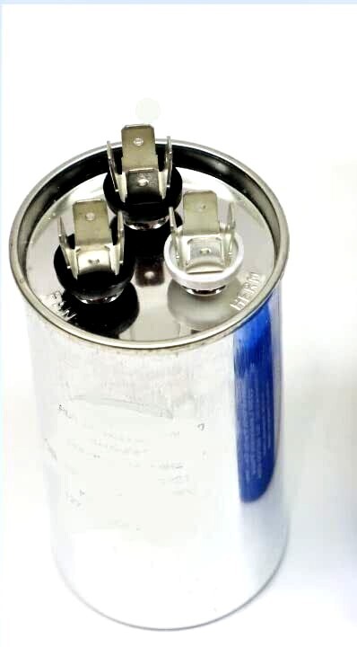 Air Conditioning HVAC Round Dual Motor Run Capacitor 45 + 7.5 MFD 440 Volt