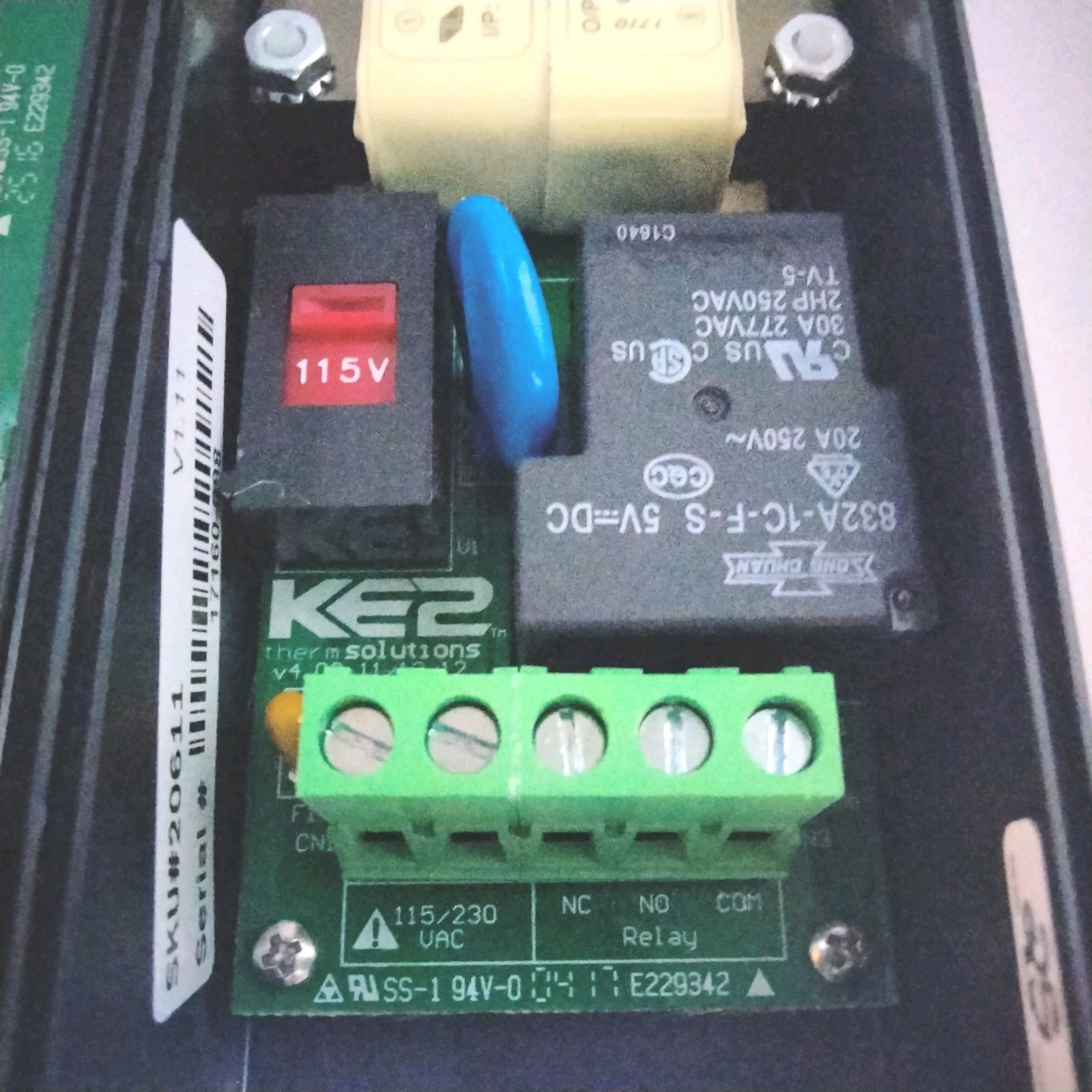 KE2 Therm Solutions 20611 KE2 Temp Air Defrost Controller 115/230V New OB