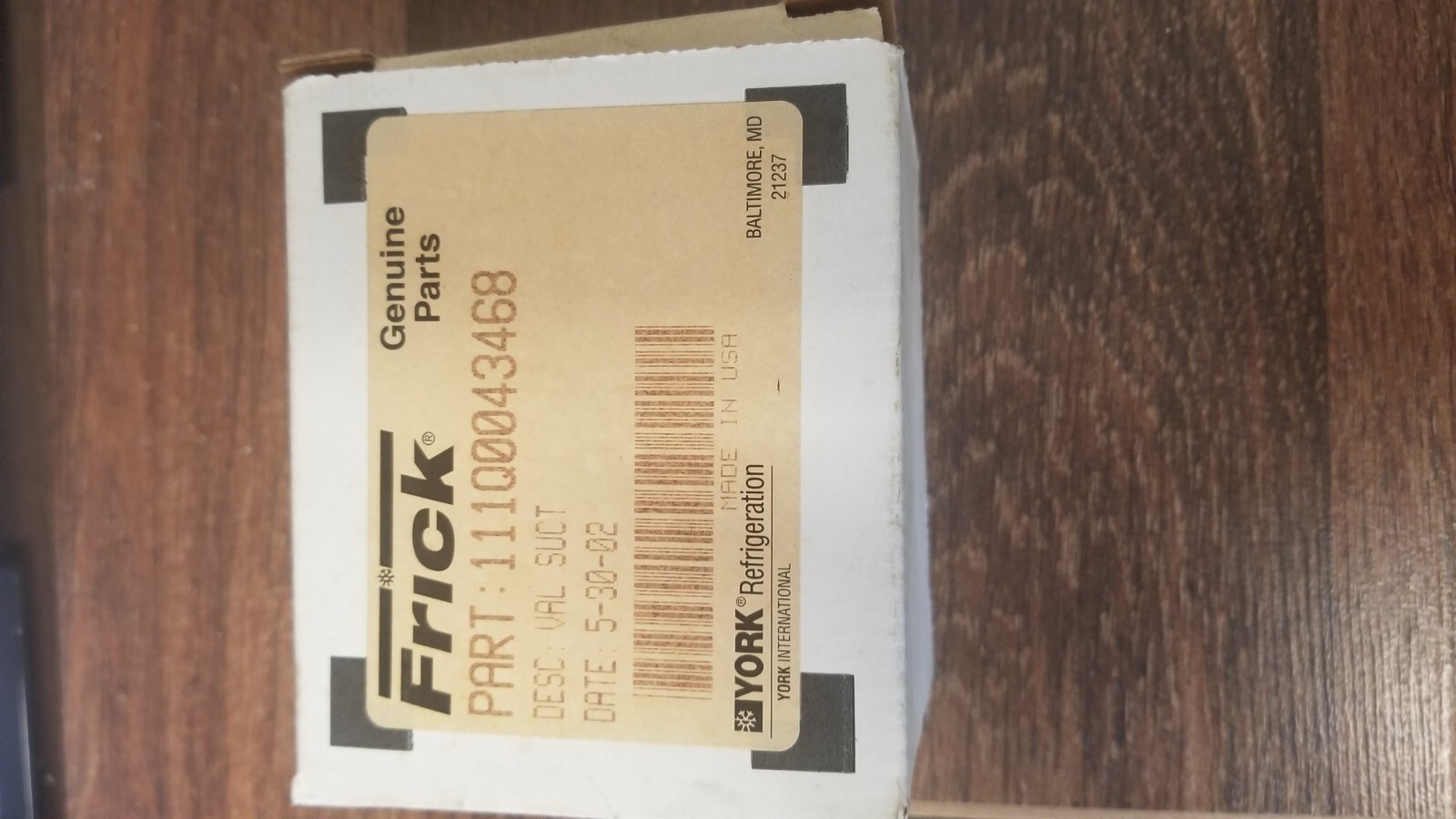 Frick HDI Suction Valve 5×5, 6×6, 7×7, 8×8, 9×9, 10×10, 11×10