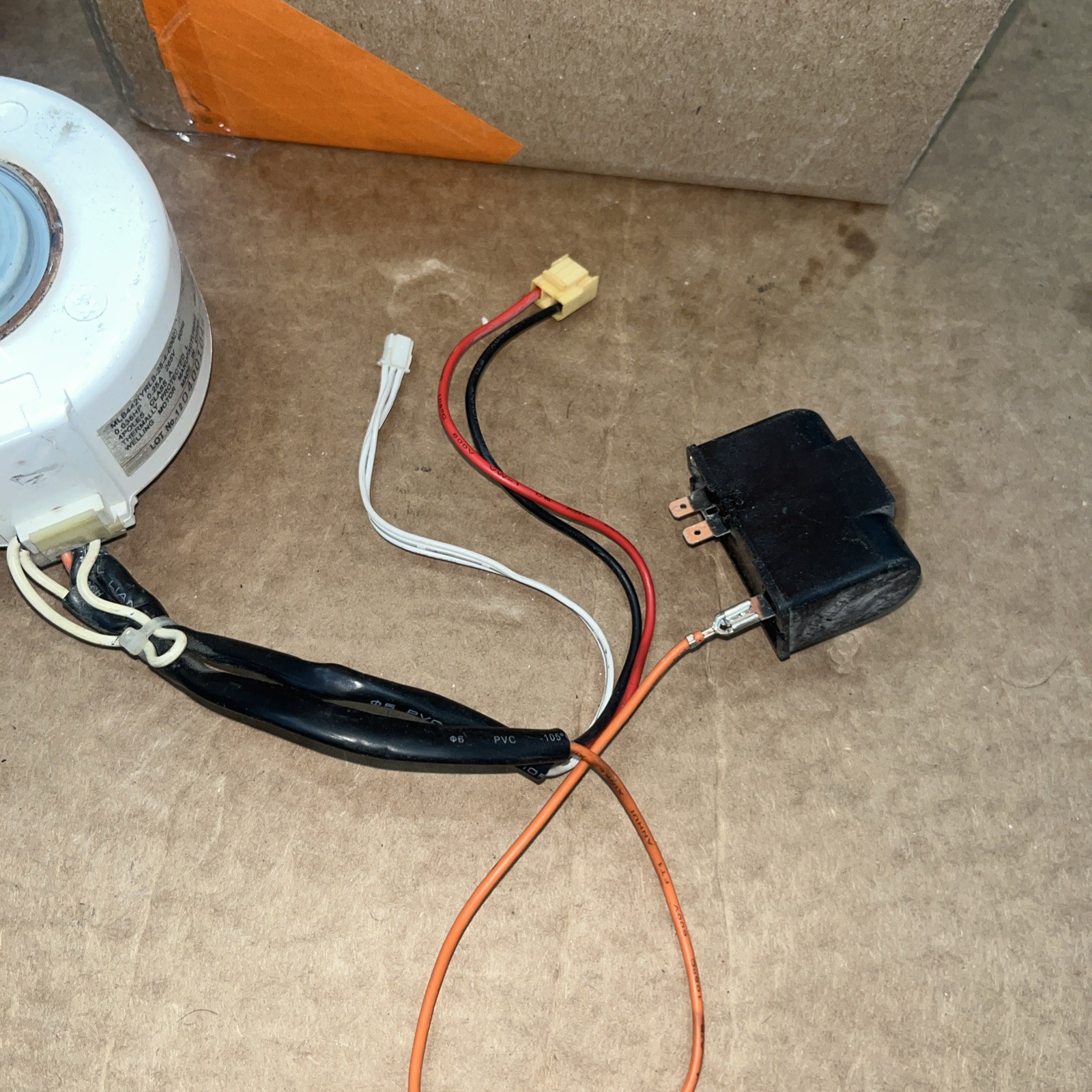 GE Appliance MLB442, YRLB-25-4-0002, 2108004585 AC Fan Motor, 265V, 60HZ