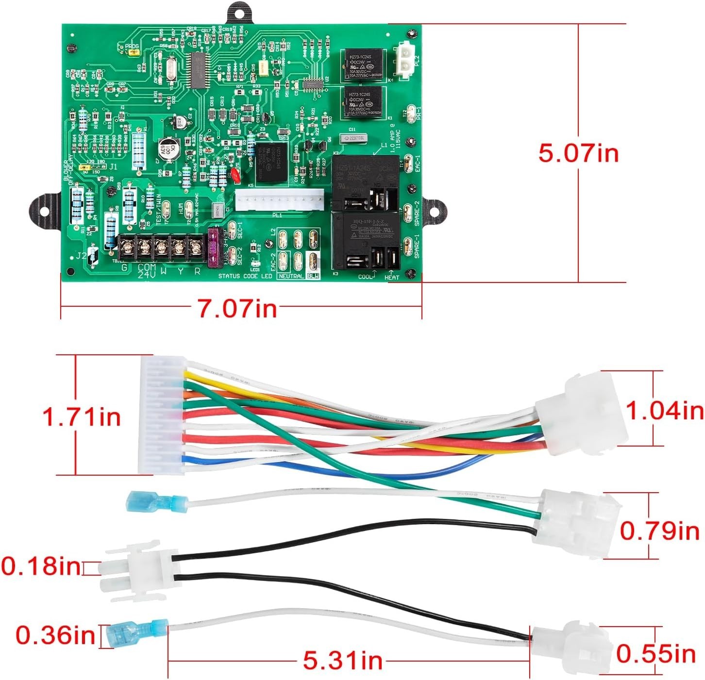 ICM Furnace Control Board – Green (ICM282A)