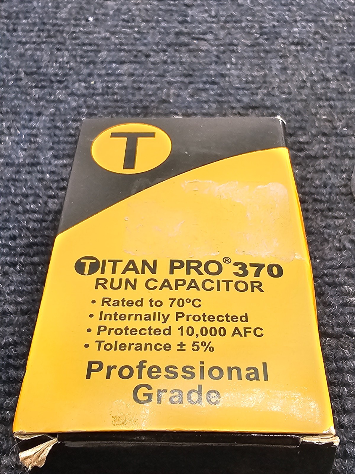 (QTY 4) Titan Pro TOC15 Motor Run Capacitor 370V 60/50 Hz 15 MFD
