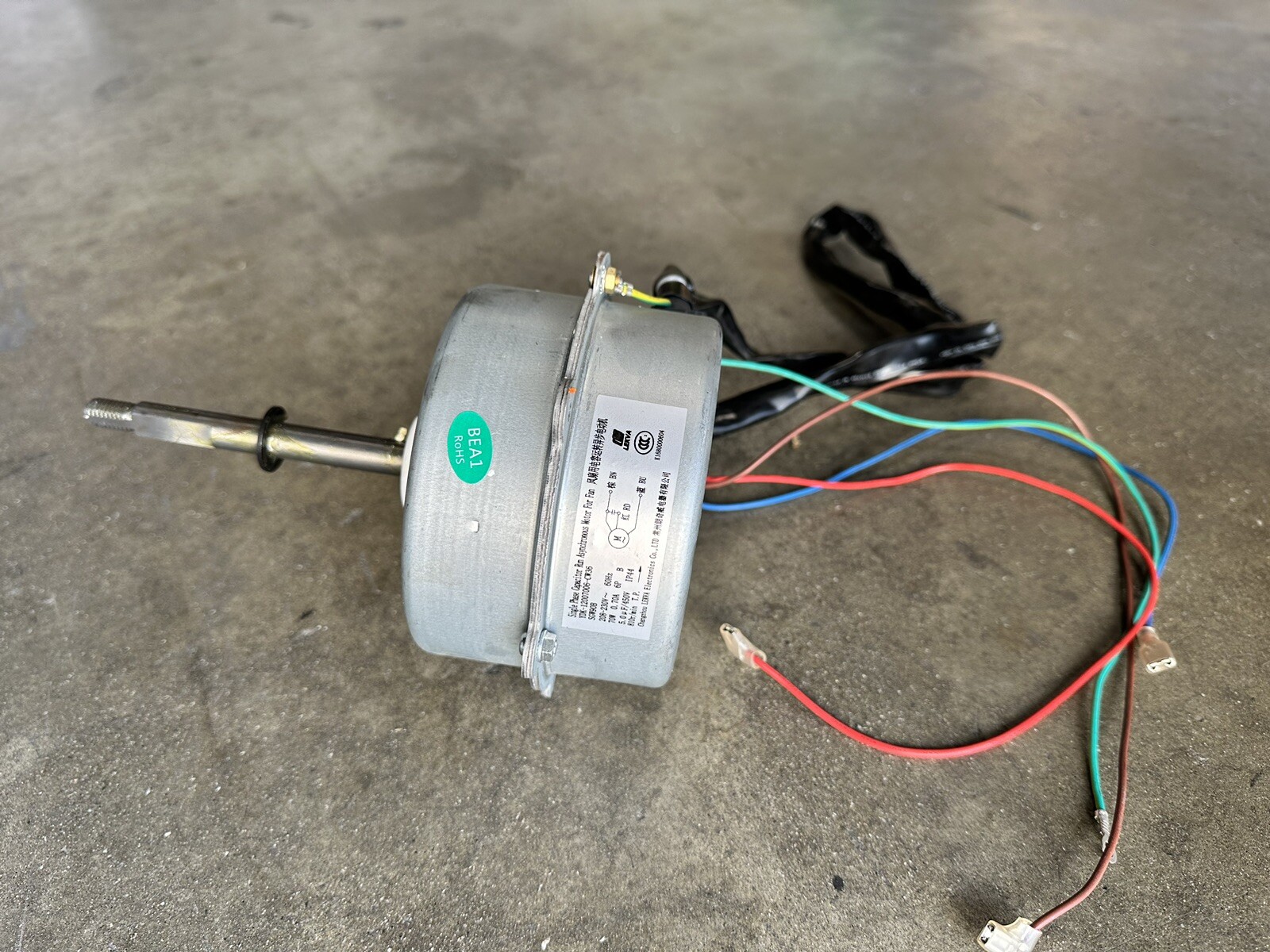 36K BTU Mini Split Outdoor Air Conditioner Fan Motor YDK-12007006-CW36 SGW90B
