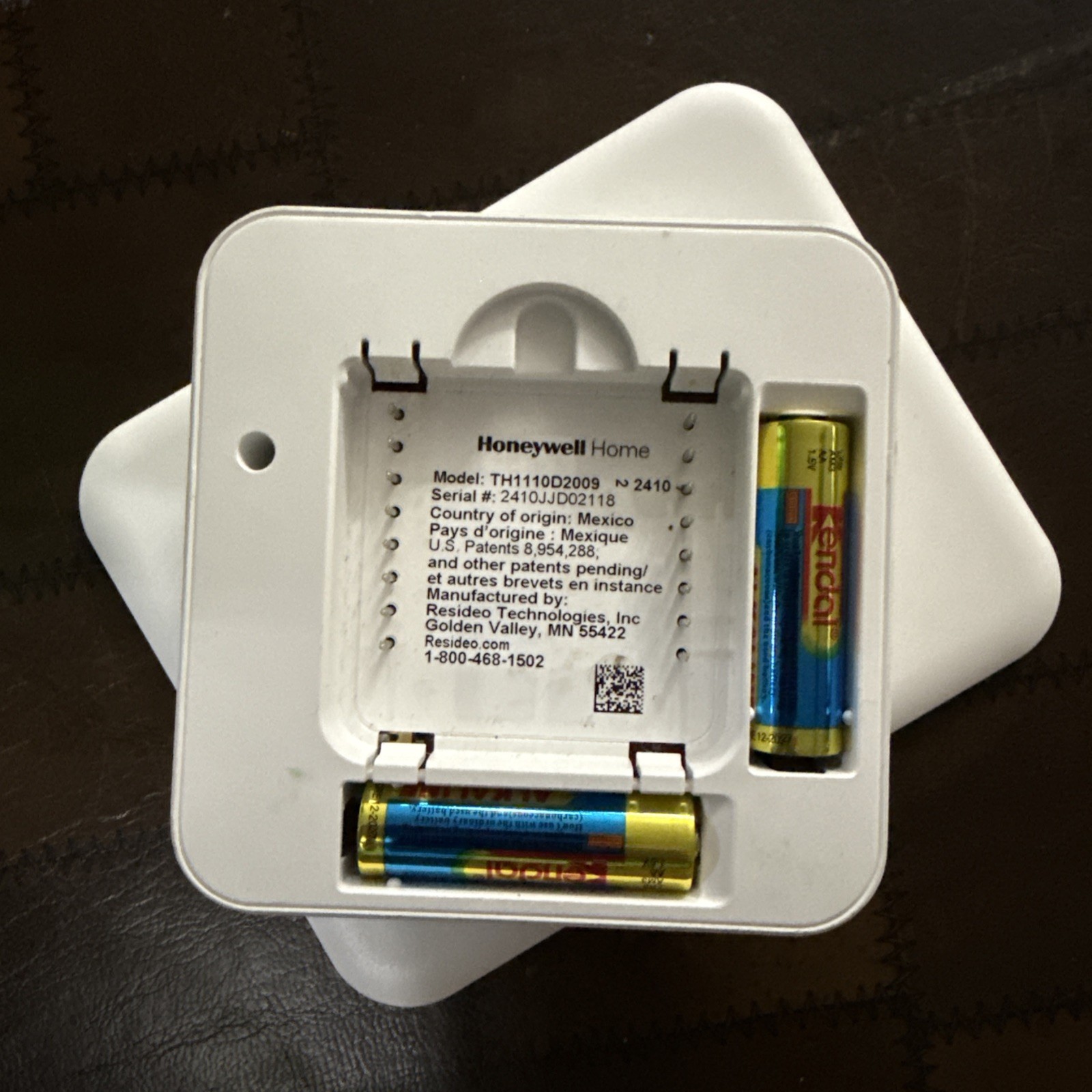 HONEYWELL TH1110D2009 NON-PROGRAMMABLE THERMOSTAT & WALL PLATE