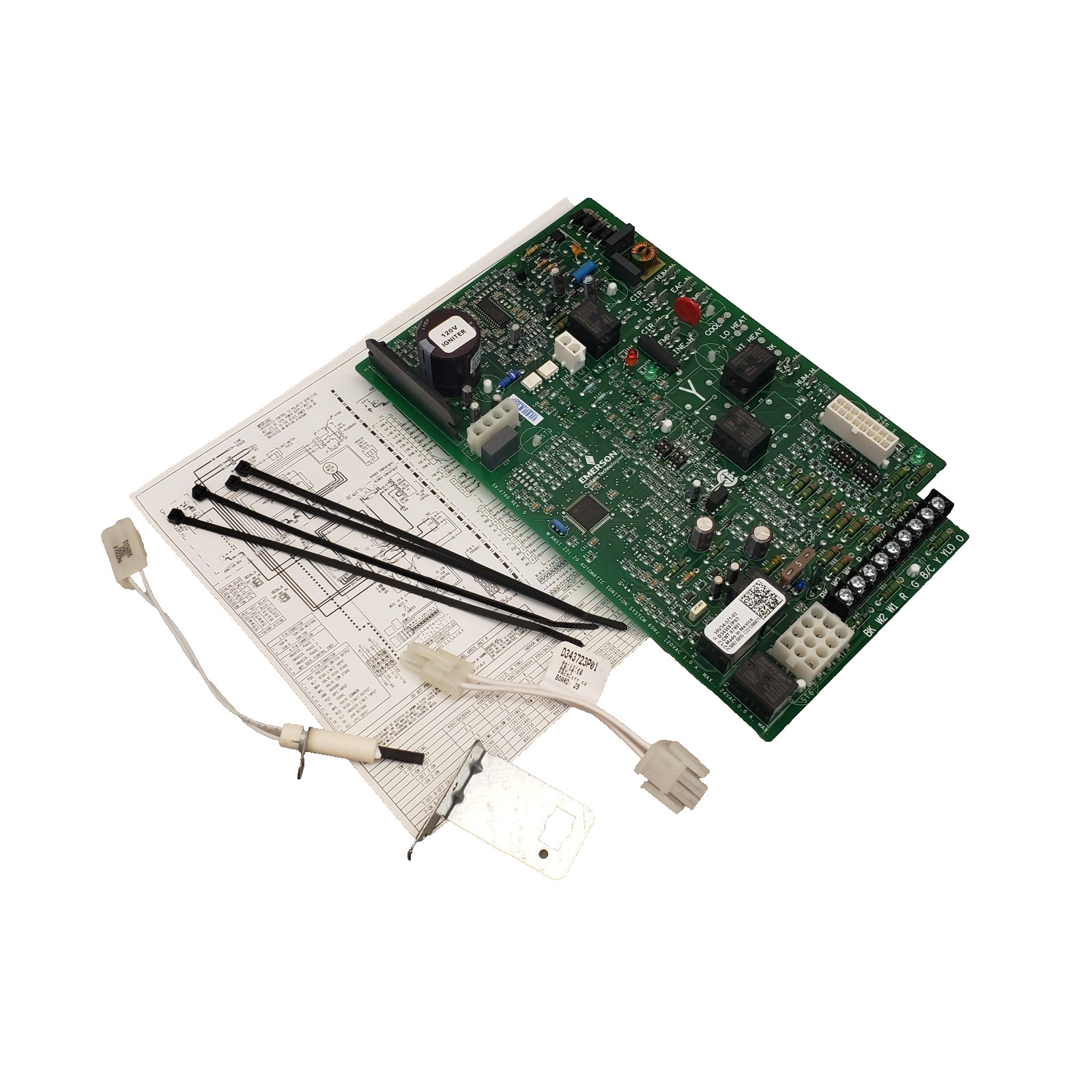 TRANE American Standard KIT15816 OEM Furnace Control Board, Ignitor Wire Kit 24V