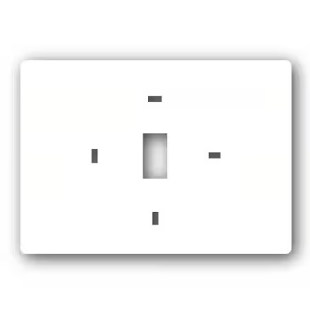 Pro1 Iaq T119 Cover Plate, White, 5 1/2X7 1/2In