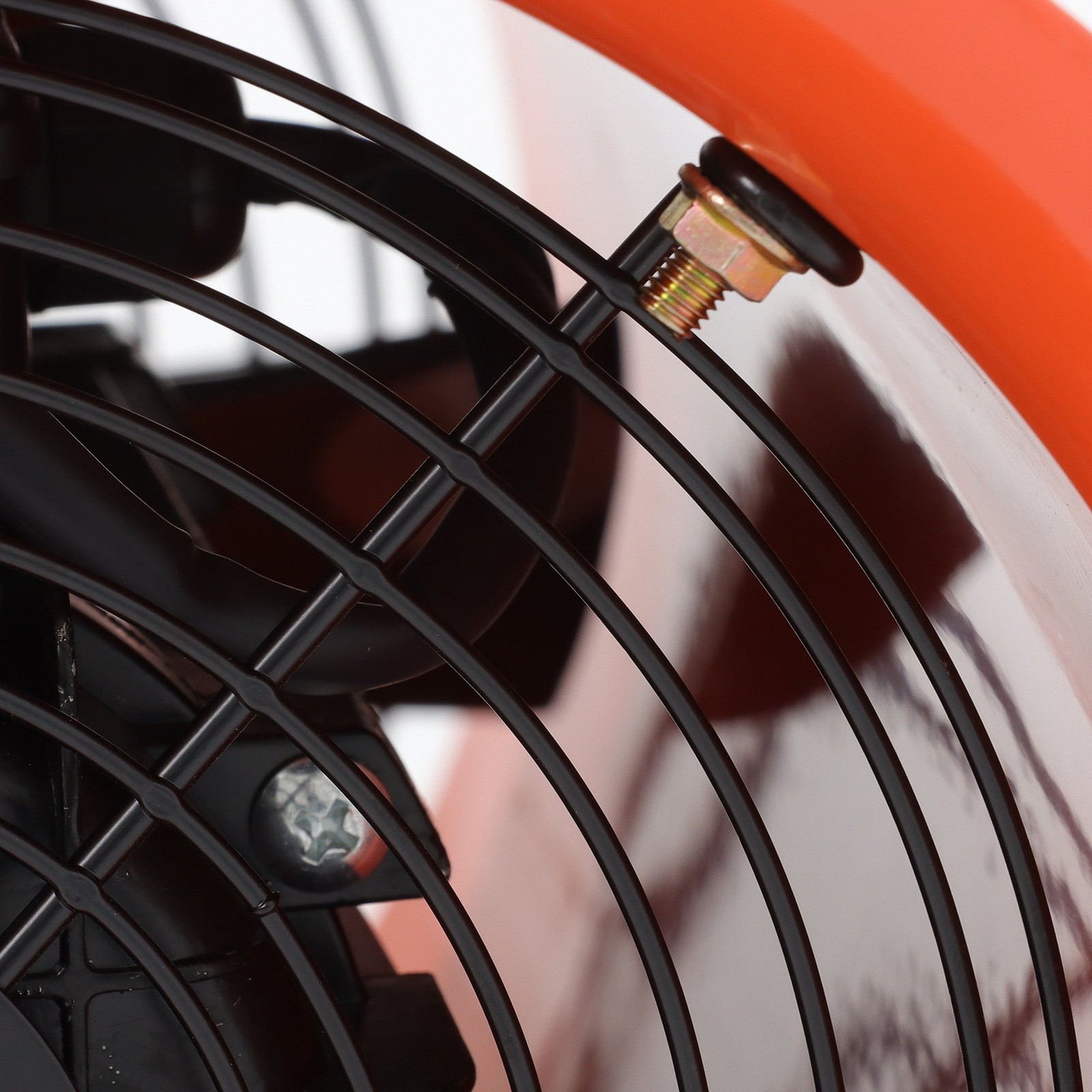 8 Inch Industrial Portable Blower Fan 16.4ft Duct Hose 180W 900CFM 3450RPM