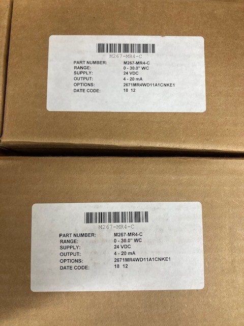 Setra M267-MR4-V10 Differential Pressure Transmitter