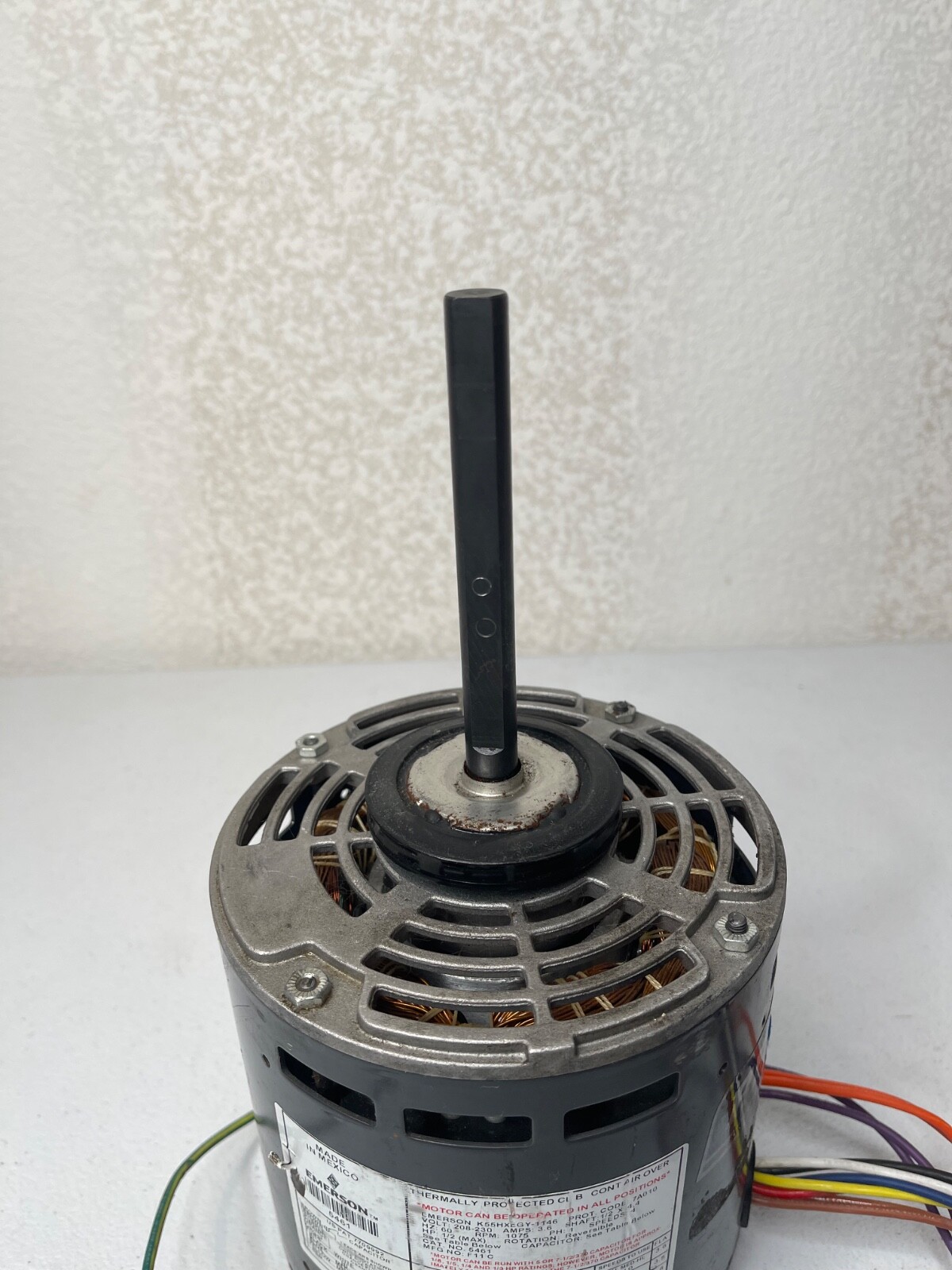 US Motors 5461 Rescue Blower Motor 1/2-1/6HP 208-230V