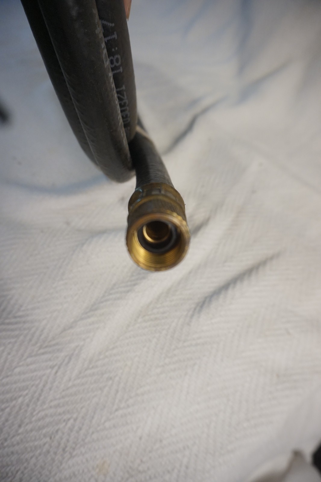 Yellow Jacket 15912 Refrigerant Charging/High Vacuum Hose, 1/2 in Nominal, 12 ft