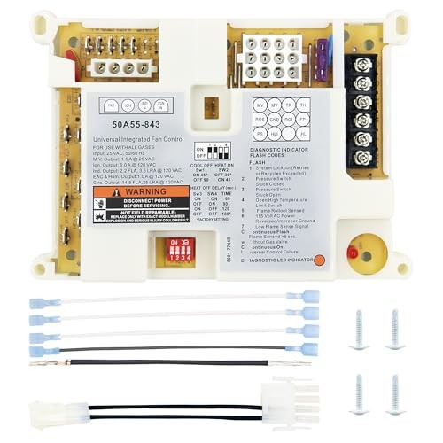 50A55-843 Furnace Control Circuit Board Replacement for White Rodgers