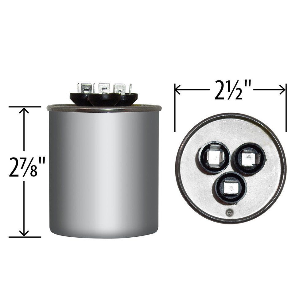 Trane CAP00668 Capacitor 40/5 uf MFD 440 volt replaces SFCAP40D5440R