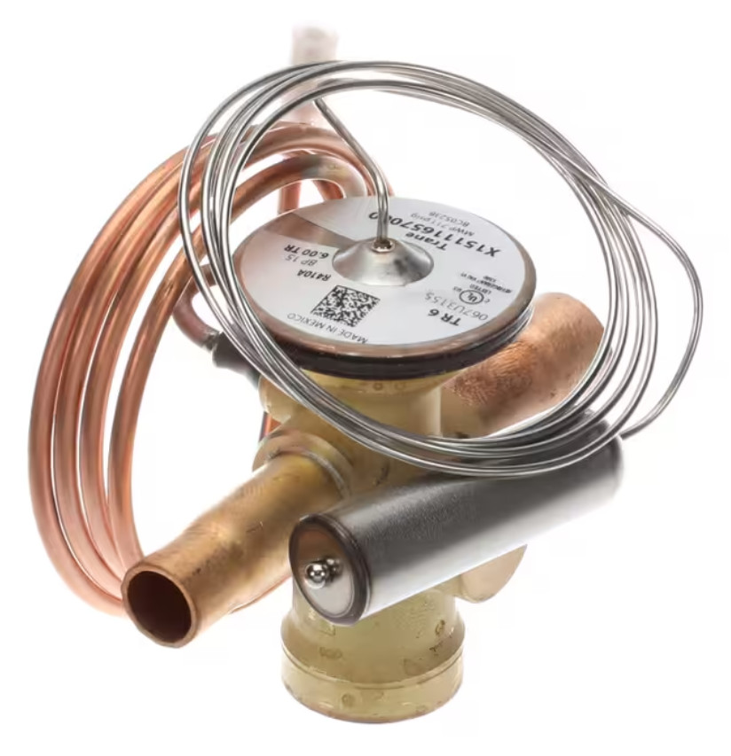 Trane X15111657060 Thermal Expansion Valve/TXV, 6 Ton, 3/8″ In, 1/2″ Out, R410A