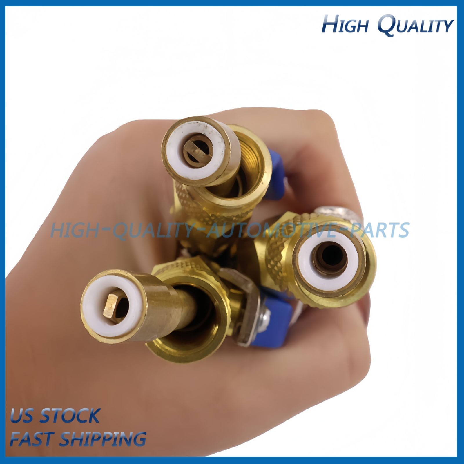 For R-410A Refrige 3Pack 29986 Plus II 1/4″ Hose with Compact Ball Valve 72″ NEW