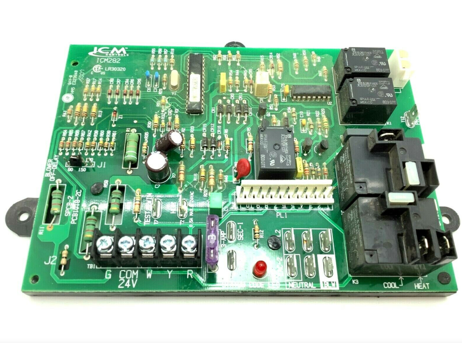 ICM282A gas furnace control board