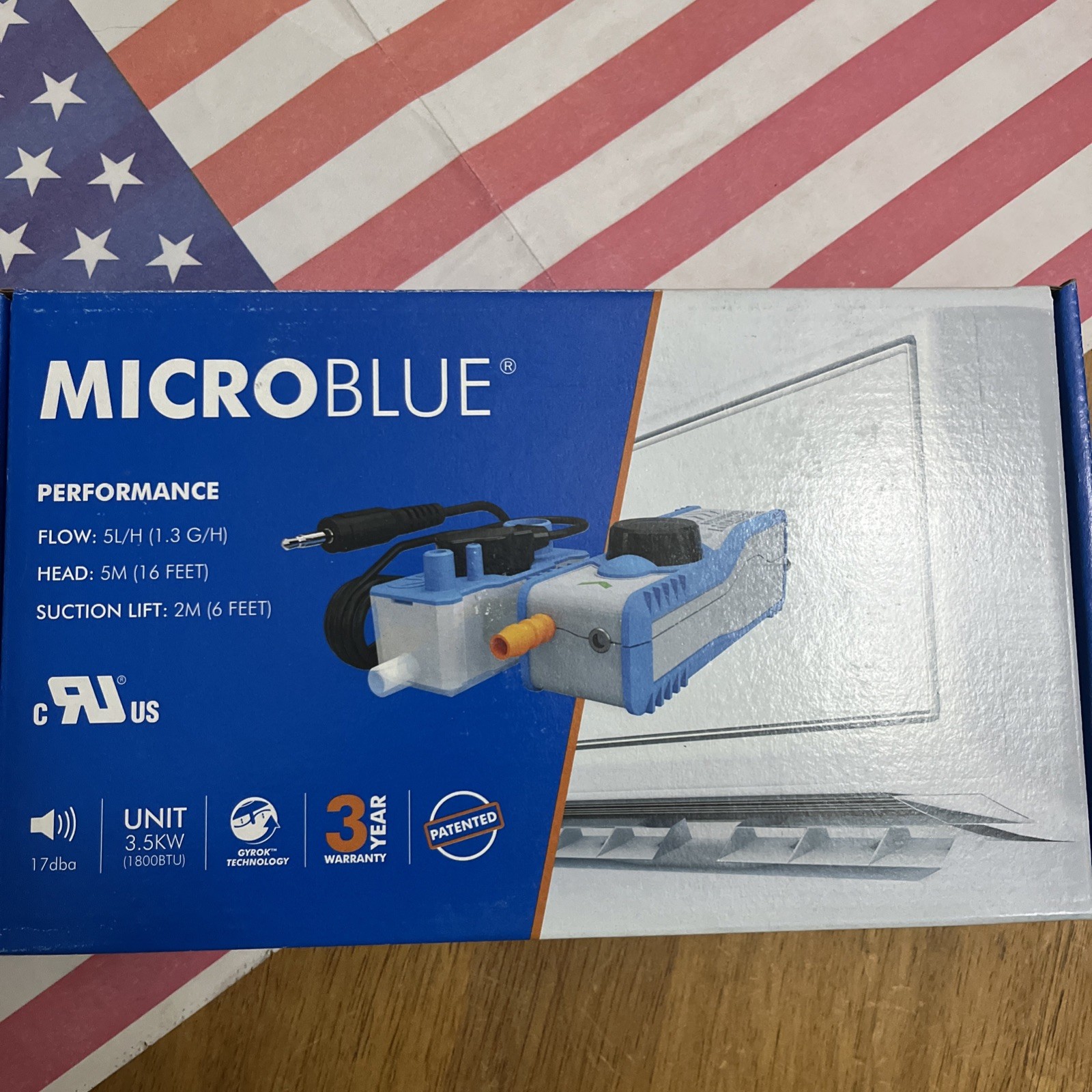 Blue Diamond MicroBlue X86-003 Condensate Removal Pump With Reservoir BIN OBO