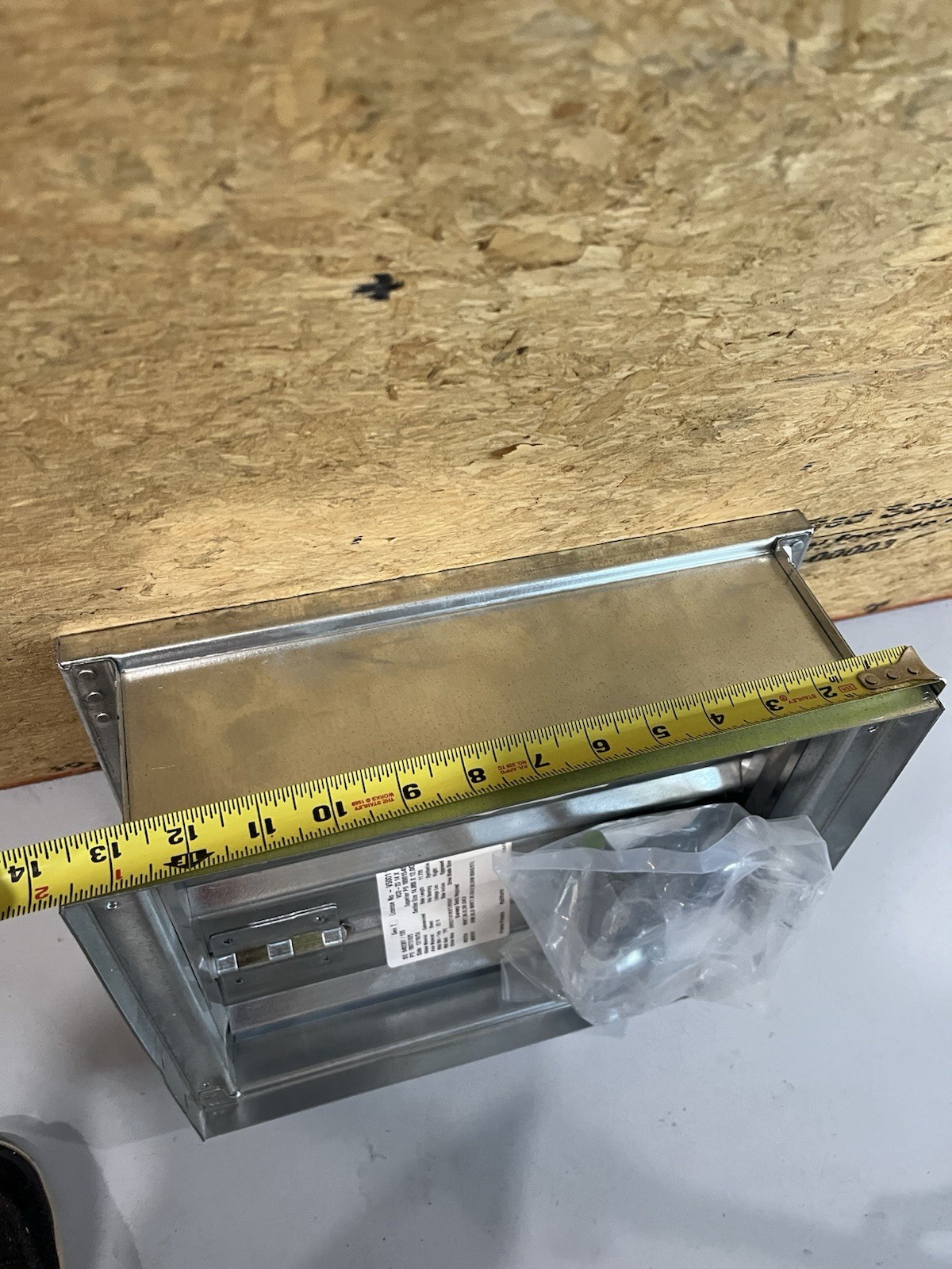 GreenHeck VCD-23 14×12 Low Leakage Control Damper Exhaust Vent Made In USA