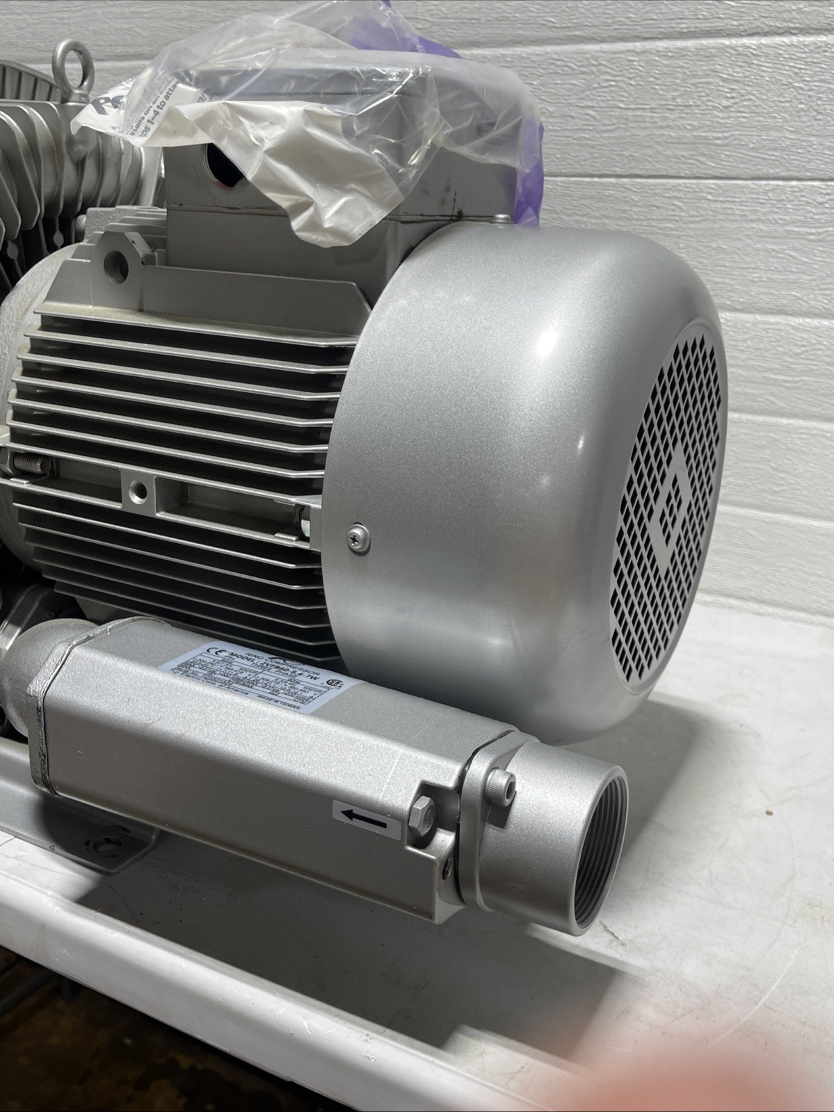 Fuji Electric 2Vfb60-8.4-7W Regenerative Blower,2 In.,7.40 Hp,3 Ph