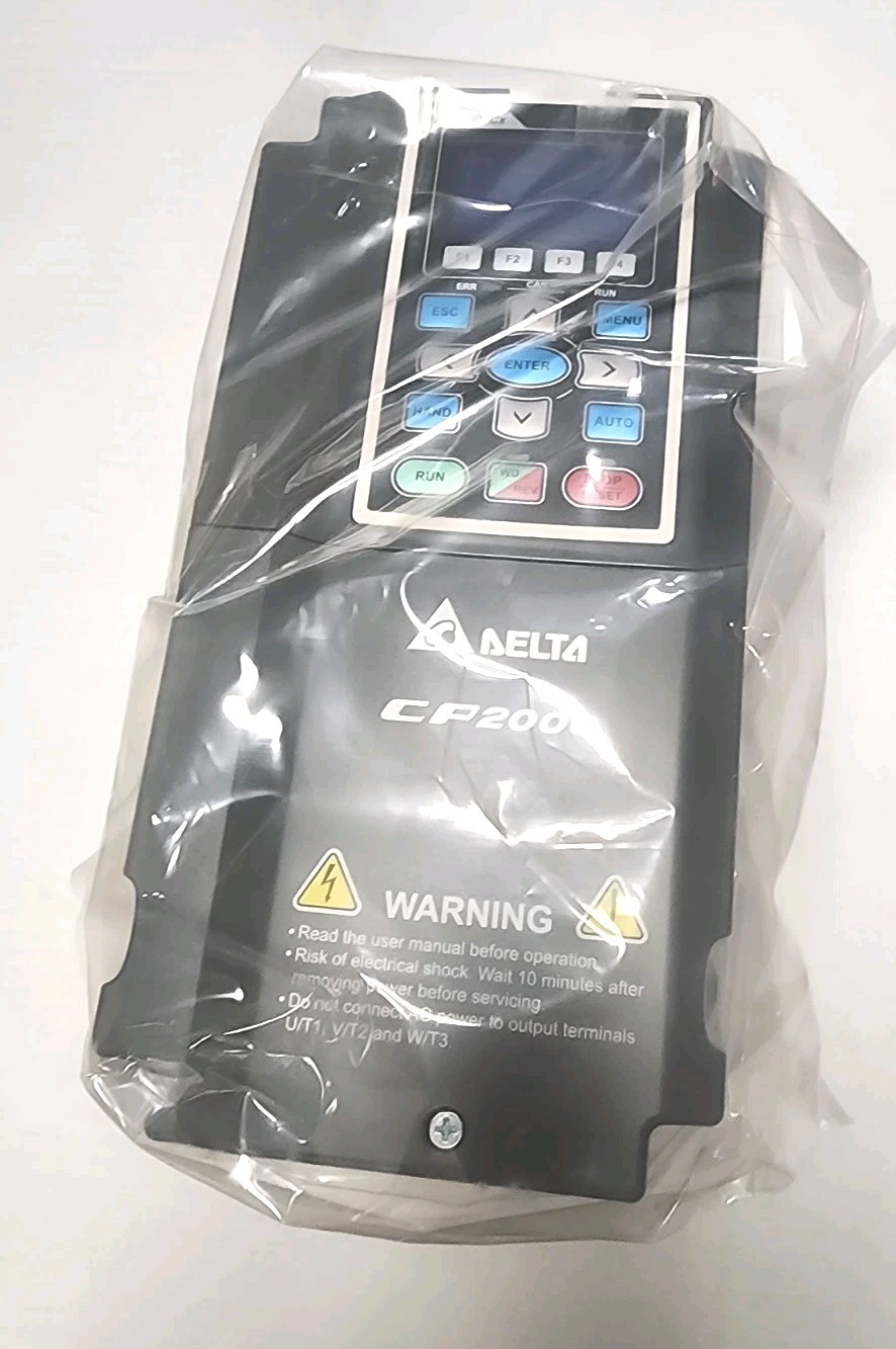 Delta CP2000 VFD075CP43-21 7.5kW 3 Phase Built-in PLC With PID Control