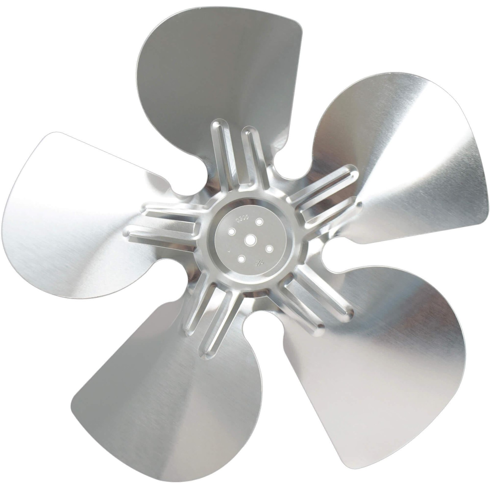 Appli Parts APFB-A12CCW Aluminum Fan Blade 12 in, 300 mm, CCW, 22 degrees, huble