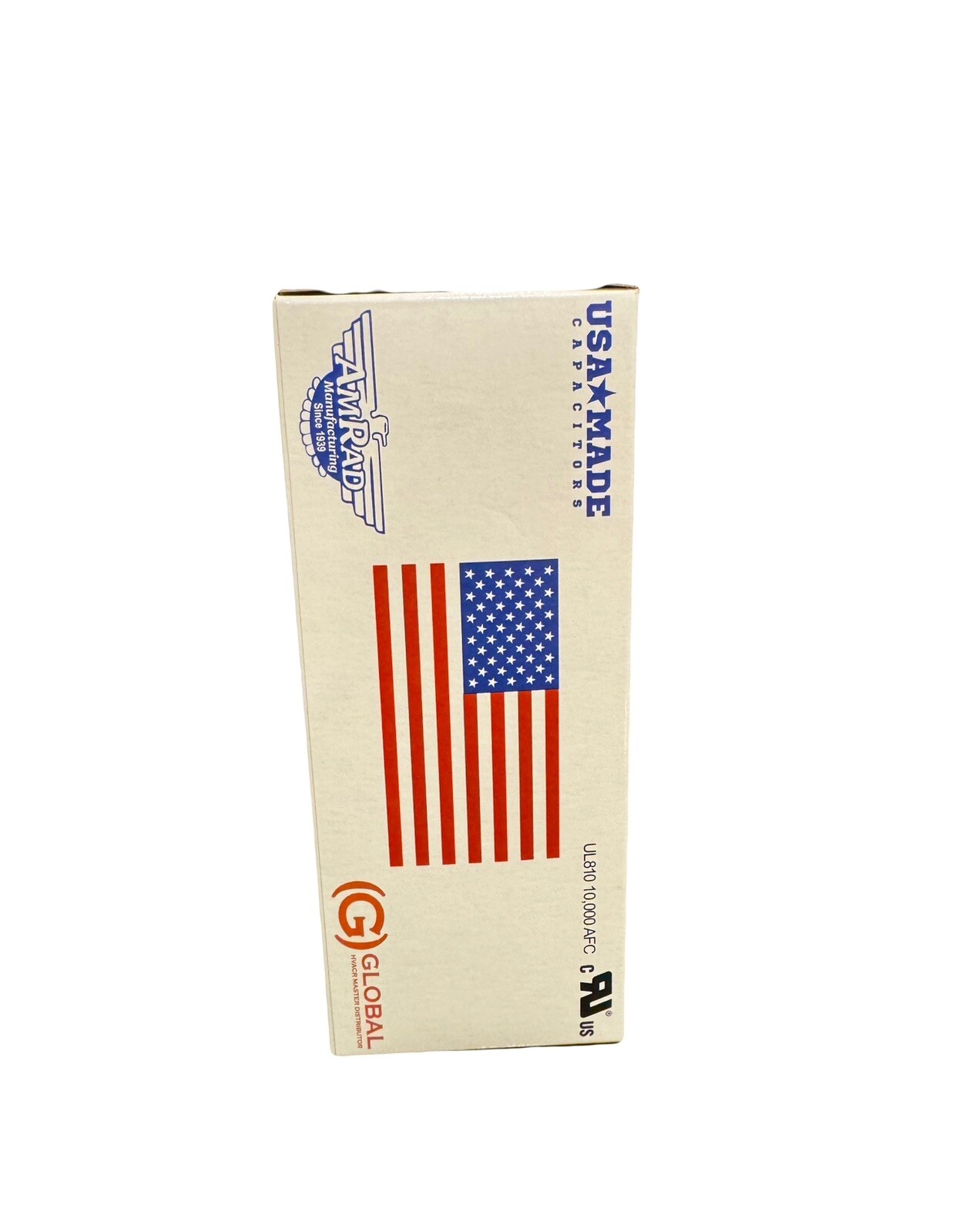 70 + 5 MFD AmRad Run Capacitor – Latest Model 370/440VAC – Genuine USA Made