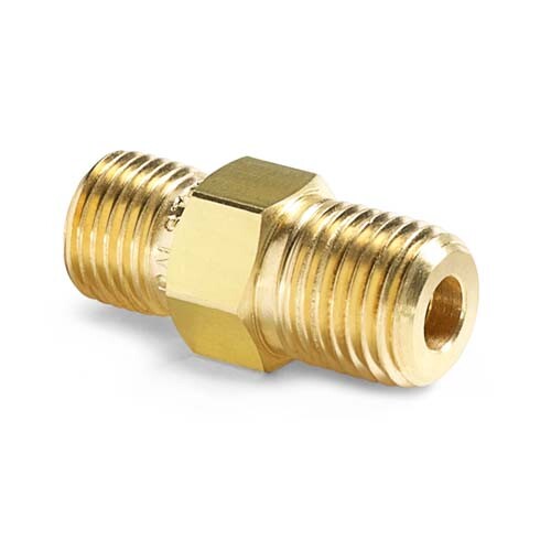 Ralston QTHA-2MB0 1/4″ Male NPT x Male Quick-Test Adapter, Brass