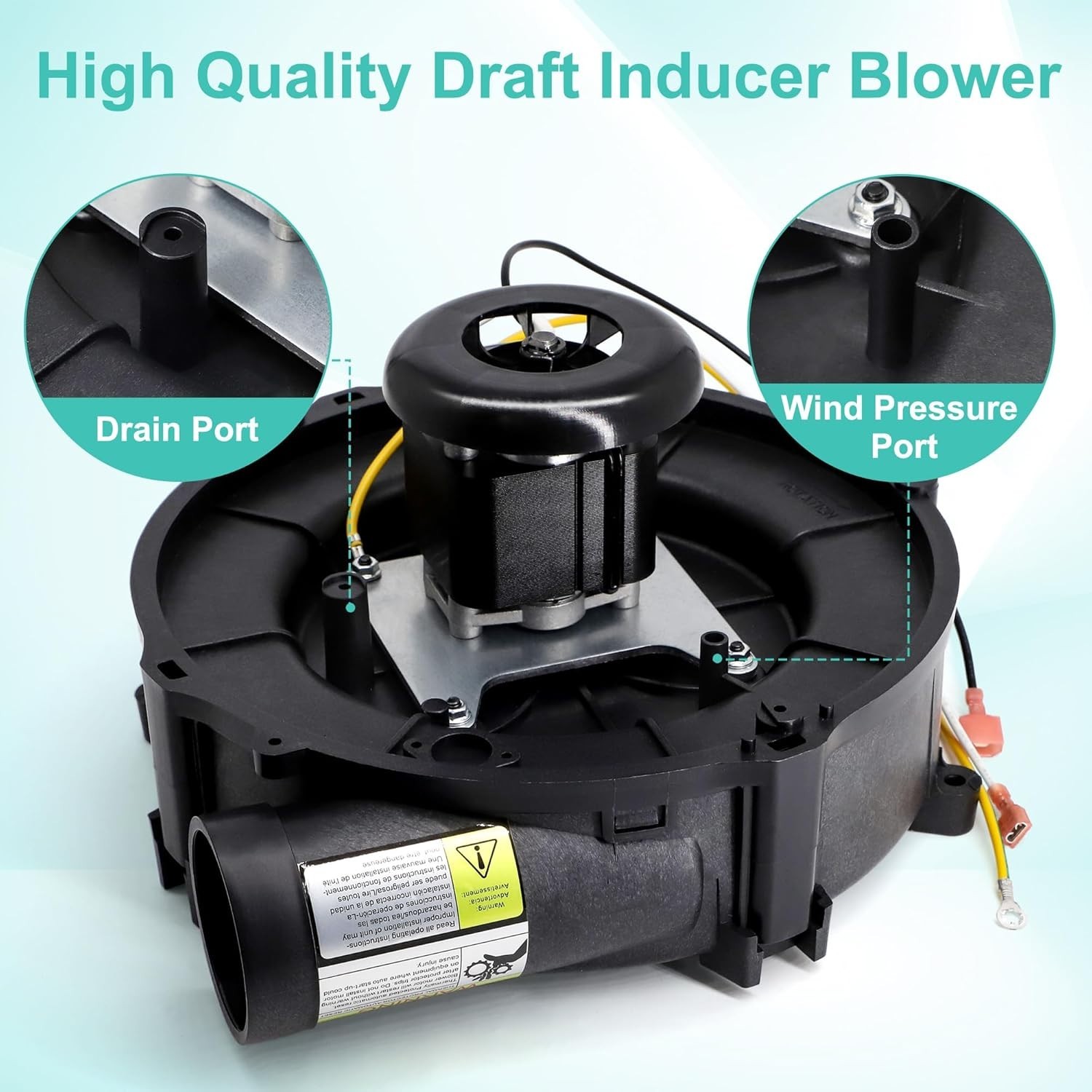 Furnace Draft Inducer Blower Motor For Goodman 0171M00001S FB-RFB501 115V AC