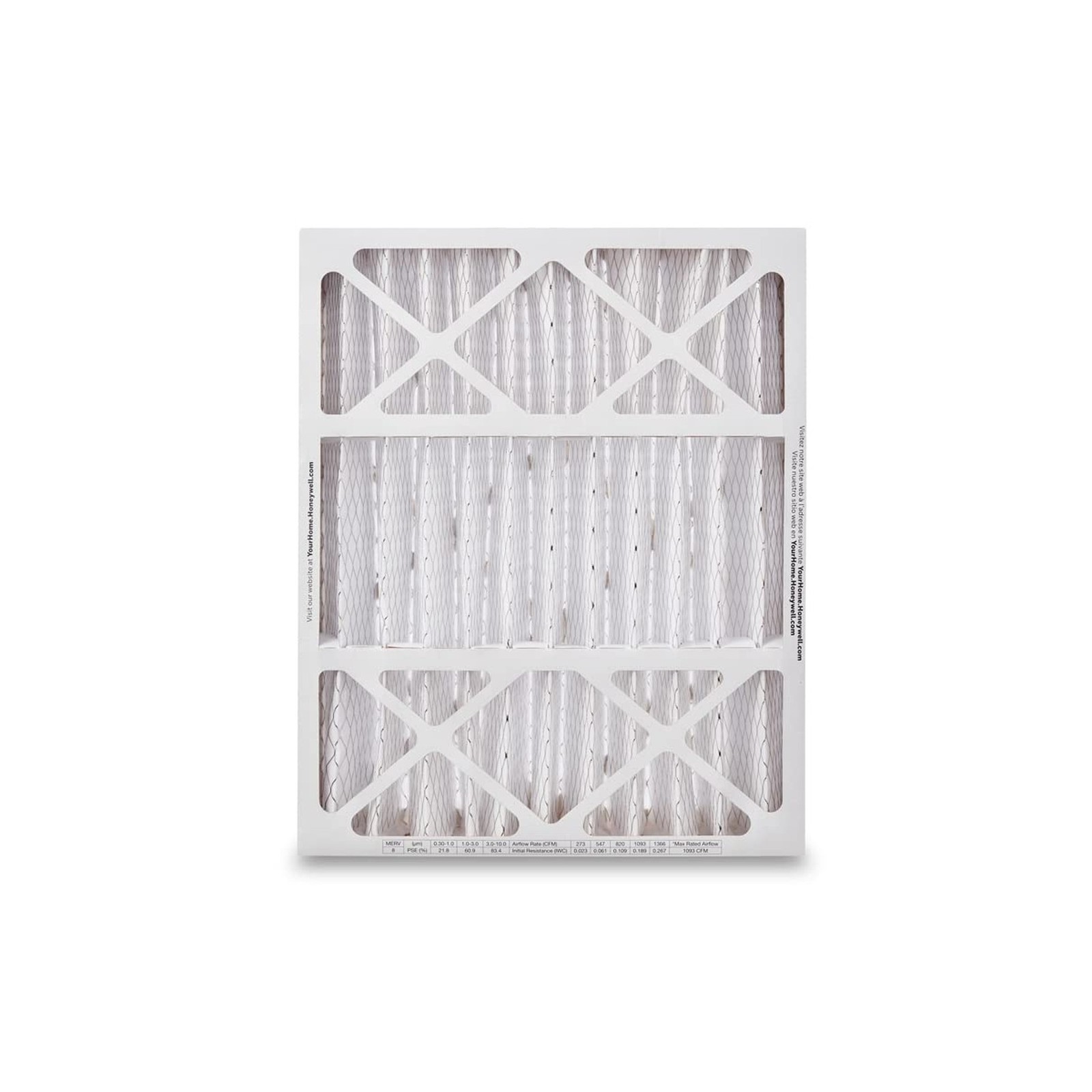 Honeywell Home 20x25x4 MERV 8, AC Furnace Air Filter, 3 PACK (CF100A1025-3PKA…