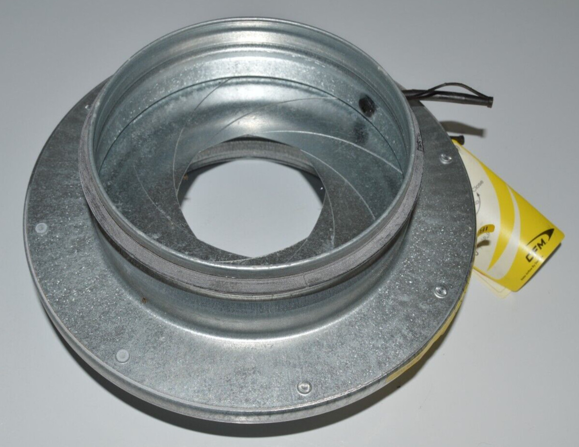 CFM IRIS-150 6″ Adjustable Duct Damper 6″ Diameter, IR 6, NEW