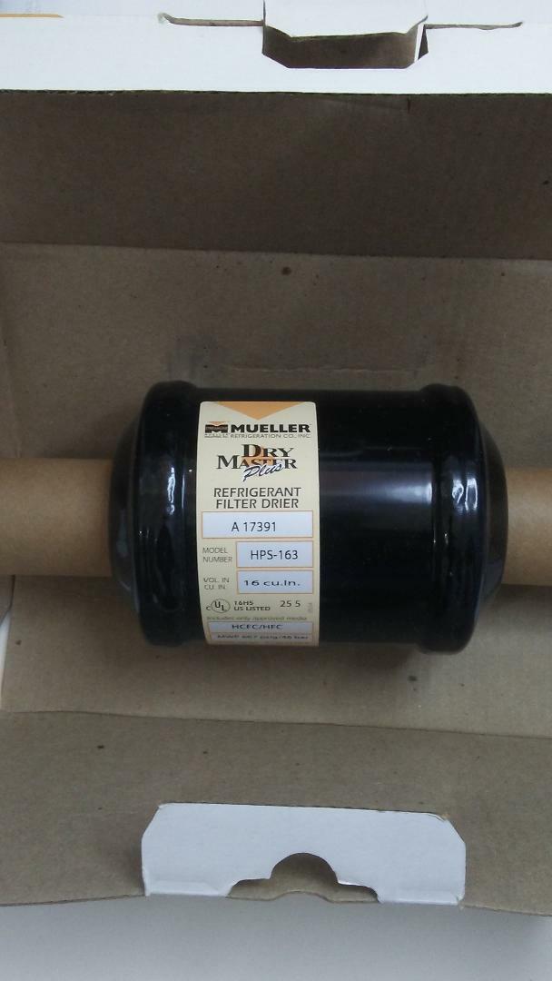 Mueller HPS-163 A17391 Dry Master Plus Bi-Flow Reversible Filter Drier 3/8″