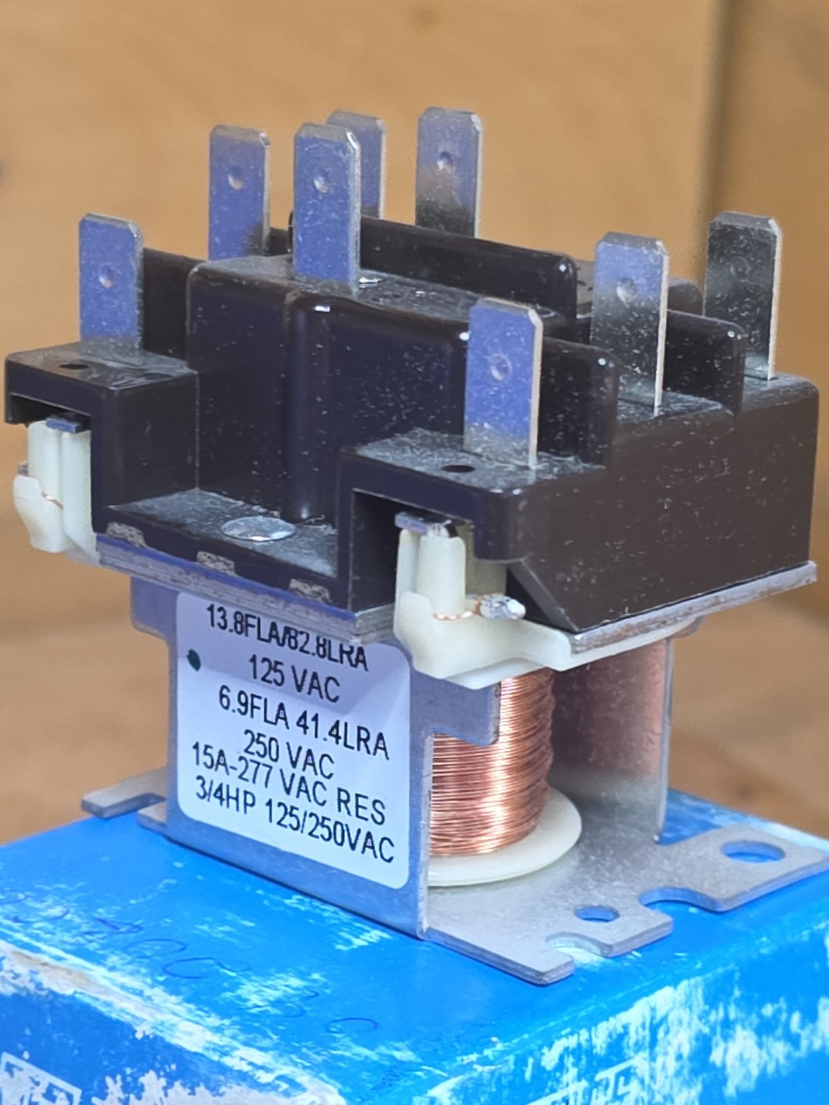 MARS 90340 Switching Relay Contacts Power coil 24 vac R4222D1014