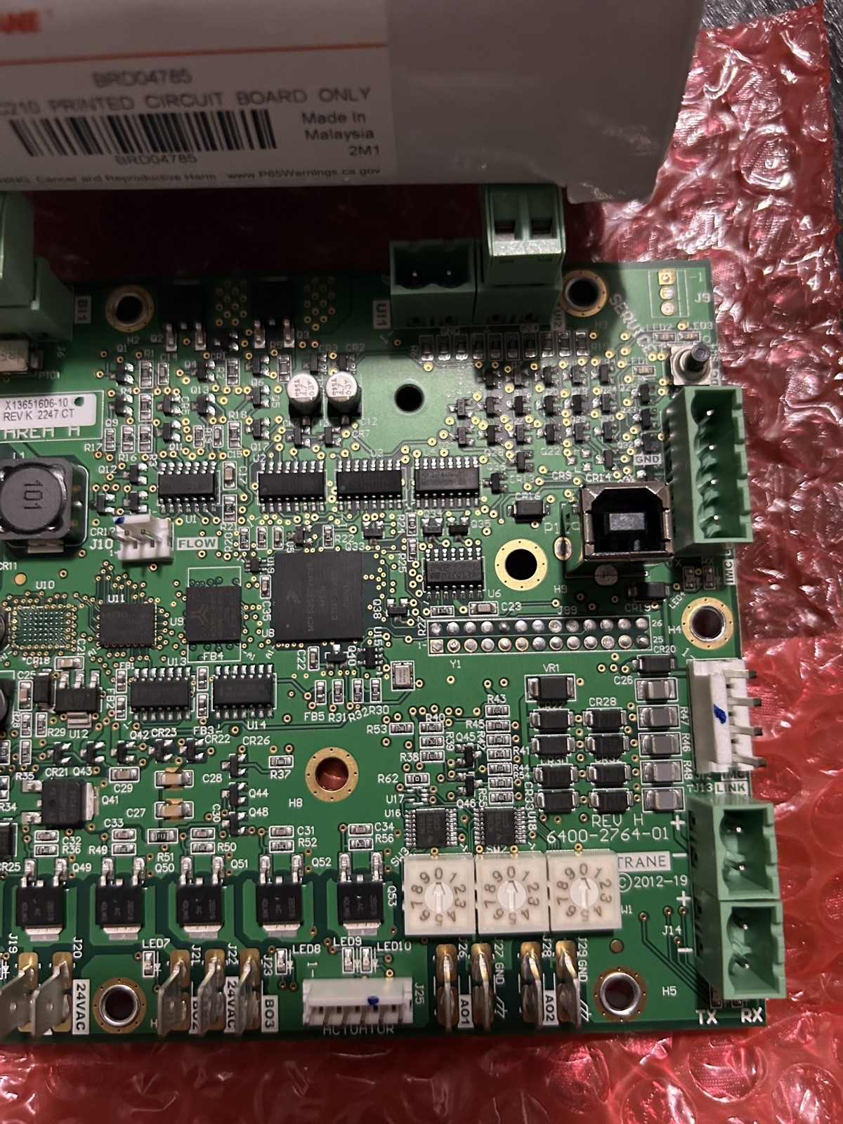 BRD04875 UC210 Printed Circuit Board Only