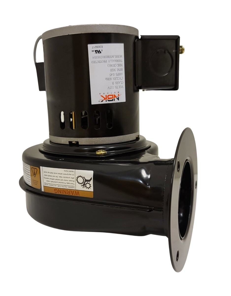 NBK Blower compatible with Dayton 1TDP3 (4C443) 75 CFM 3020 RPM 115V 60/50hz