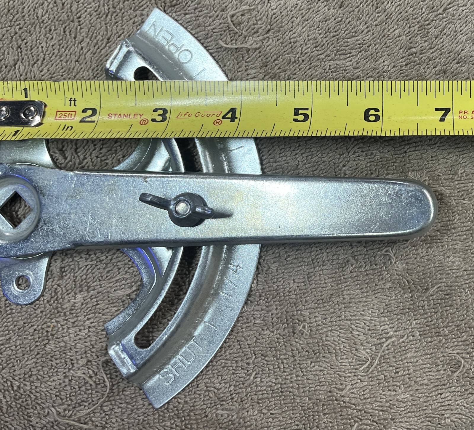 Ductmate 3/8″ Damper Quadrant Regulator Handle -Square Rod – DQ38SQ – Lot Of 2