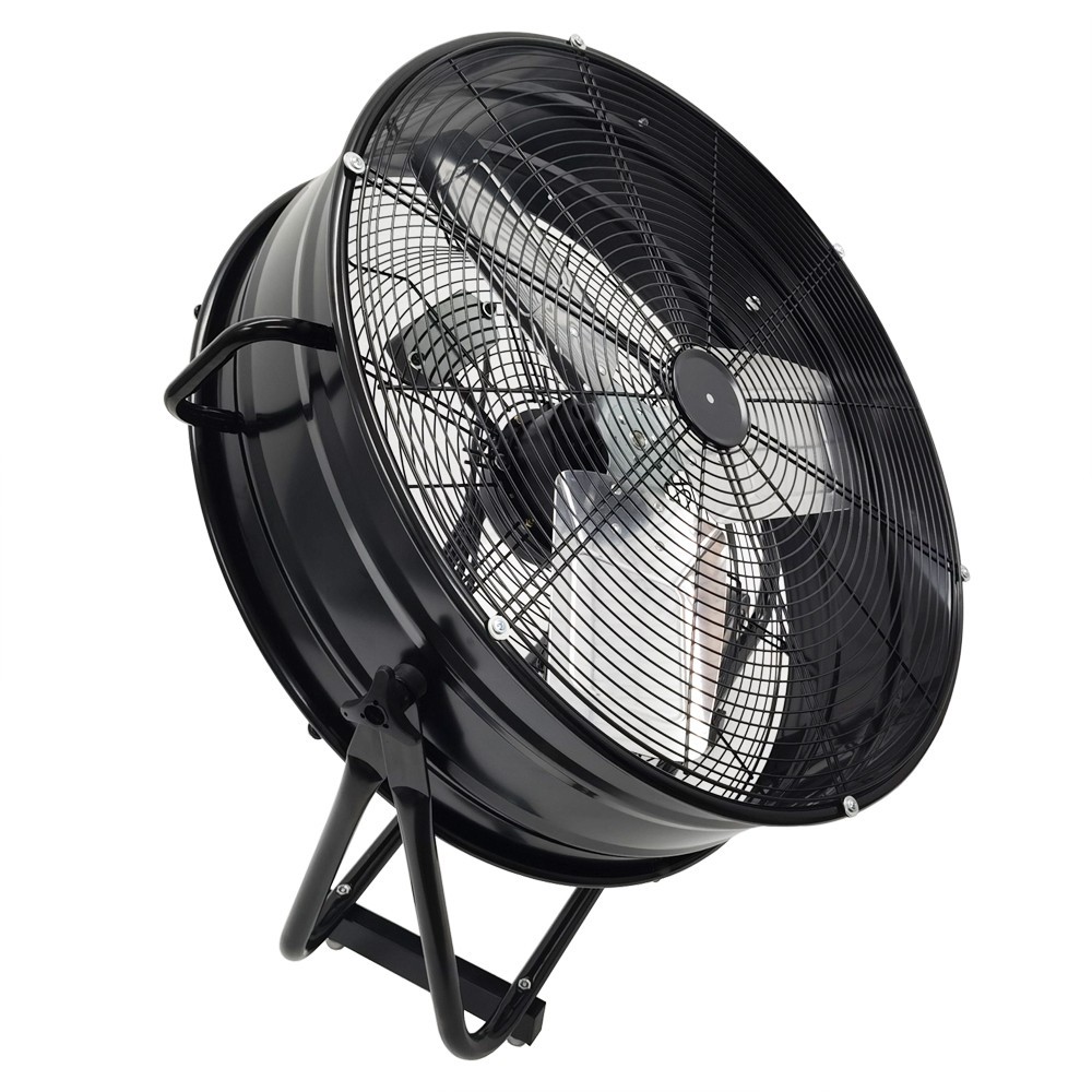 24 Inch Industrial Blower Exhaust Fan 360° Rotaty Two Levels to Adjust the Blowe