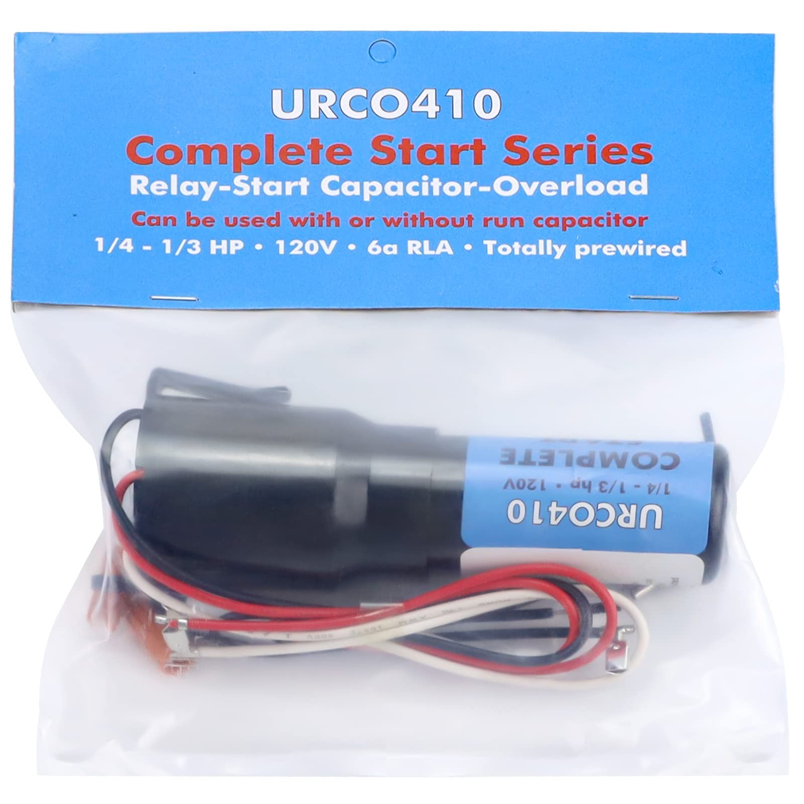 MIFLUS 3 in 1 Hard Start Capacitor Kit for Refrigerators-URCO410 Solid State…