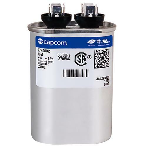 Capcom Capacitor 10 uf MFD 370 Volt Fits GE Genteq Z97F9002 97F9002 97F9002BX