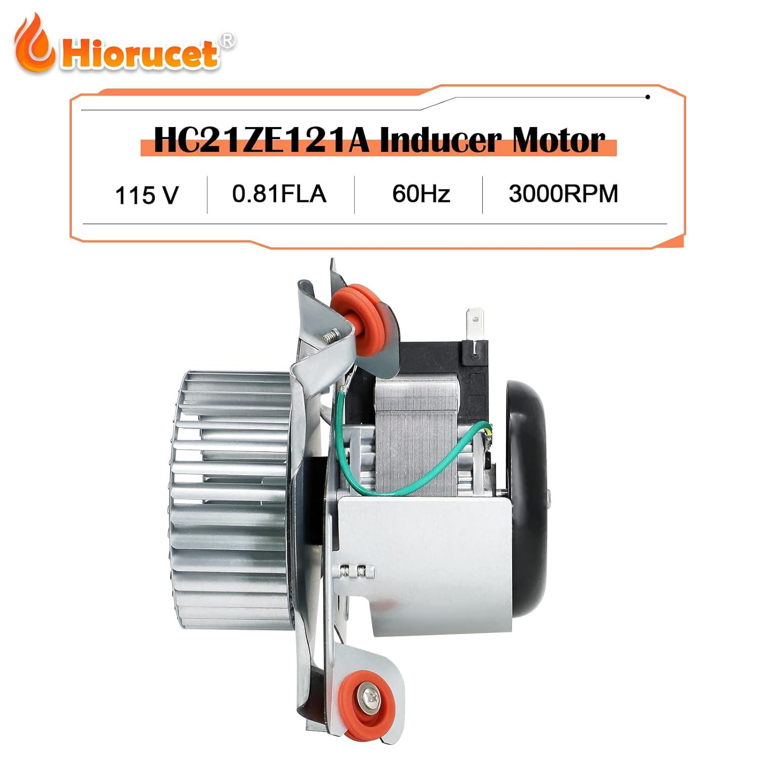 J238-100-10108 HC21ZE121A Furnace Draft Inducer Blower Motor Assembly for Jakel