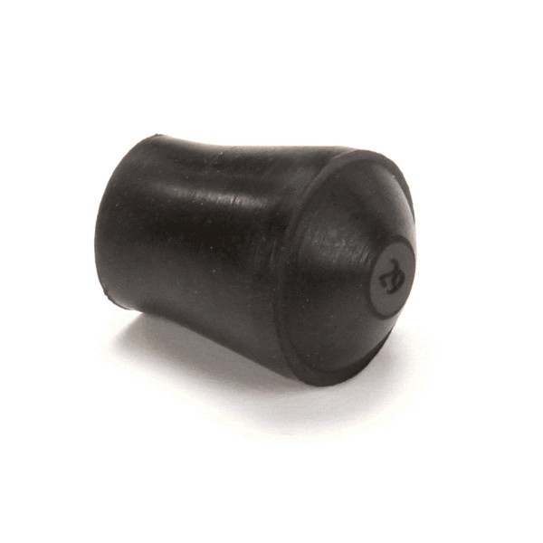 GOLD MEDAL 49123 Crutch Tip Black 70 Durometer Replacement 49123 for Gold Medal