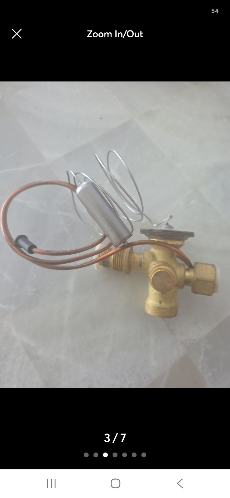 Nordyne 669682 REPLACEMENT TXV THERMOSTATIC EXPANSION VALVE