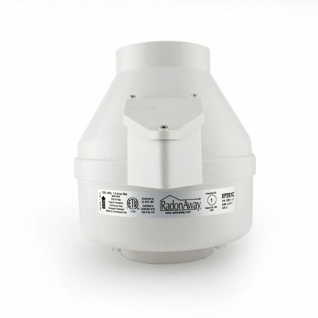 RadonAway Model XP151 4″ Radon Fan