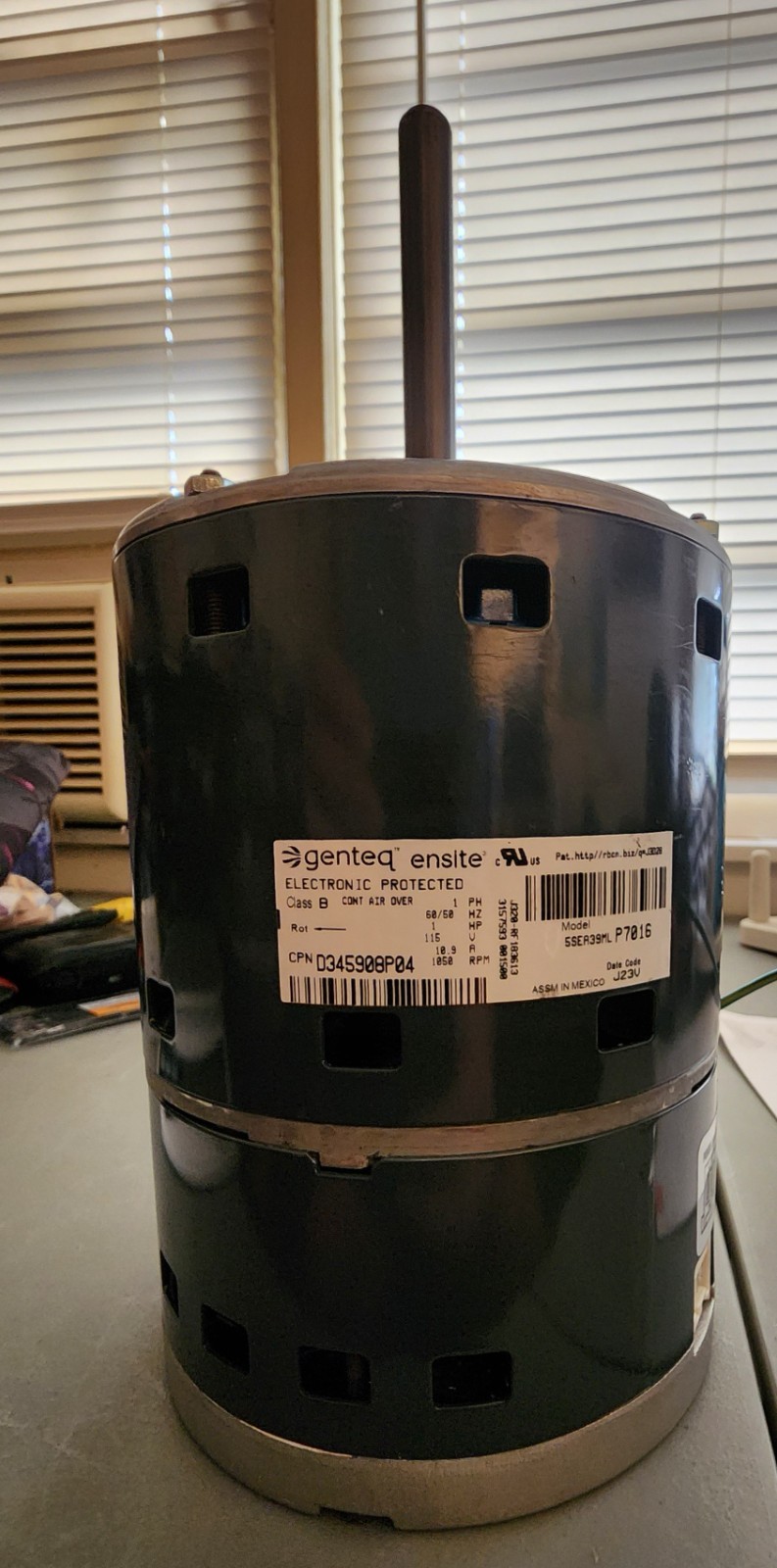 Genteq / 5SEA39ML / P7065 / HP 1 / Electric Mtr w/const. torq rep kit / read/dc