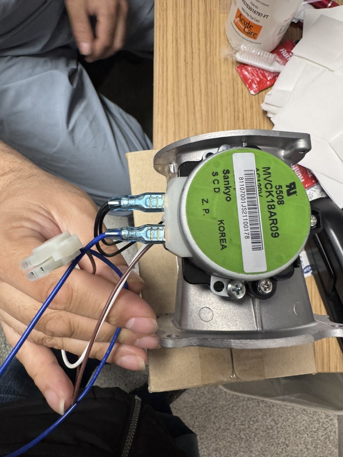 Navien 30012770A Dual Ventury Motor NPE180 AS in sealed box