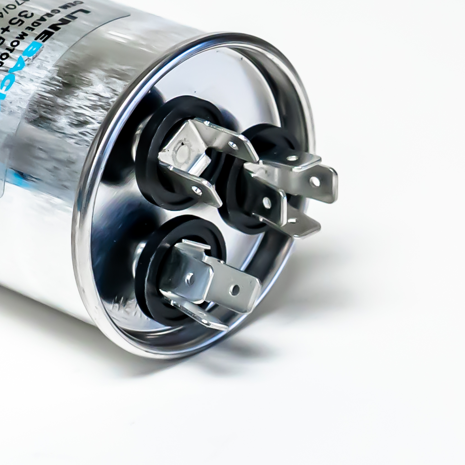Supco Capacitor Round Dual Run 35 + 5 uf mfd 370/440 Volts for HVAC Motors